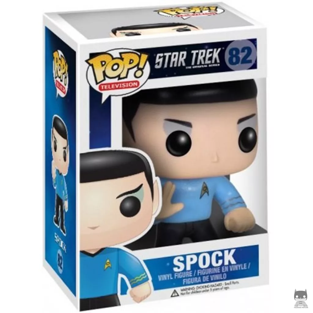 Spock Funko Pop! figure in its box
