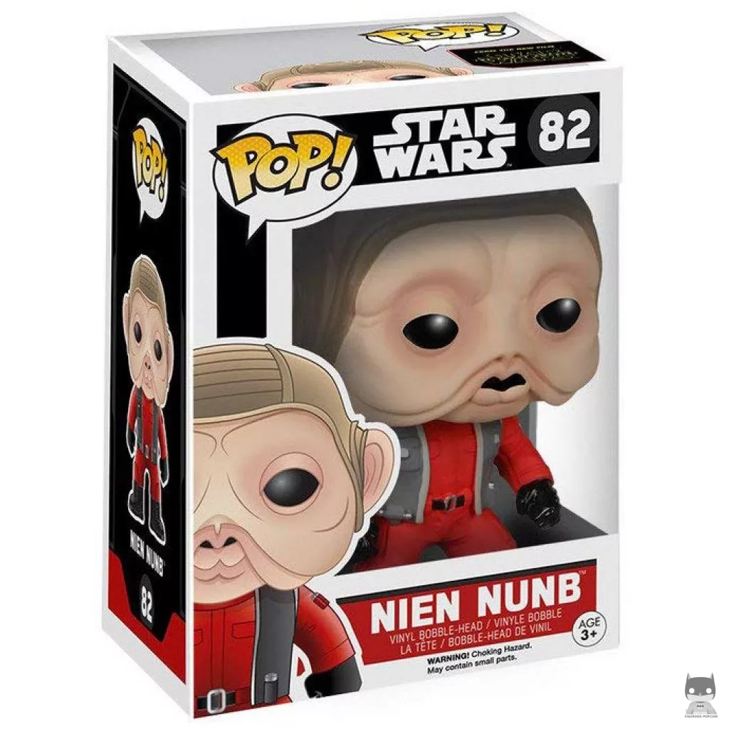 Nien Nunb Funko Pop! figure in its box