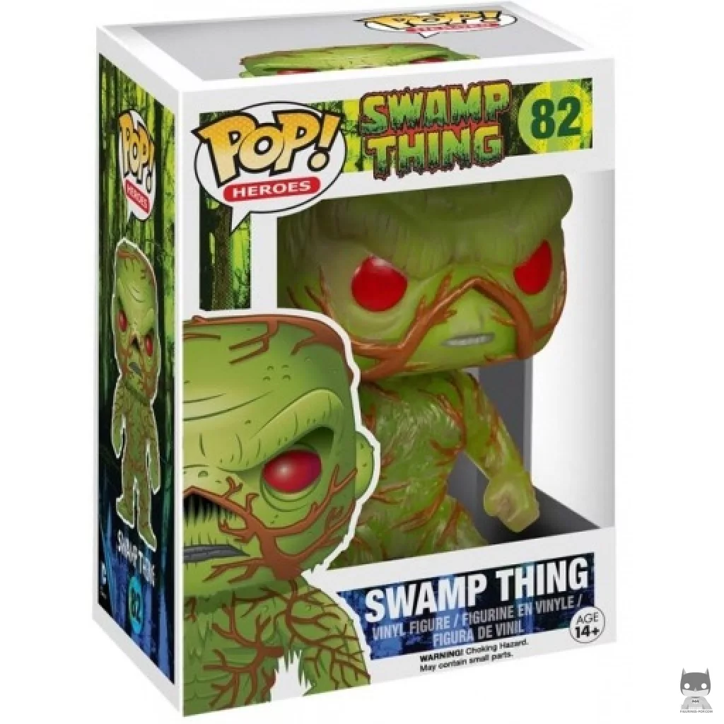 Swamp Thing Funko Pop! figure in its box