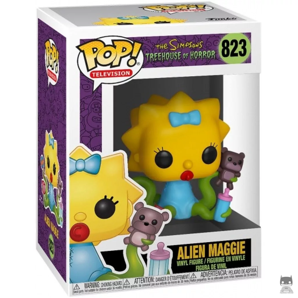 Alien Maggie Funko Pop! figure in its box