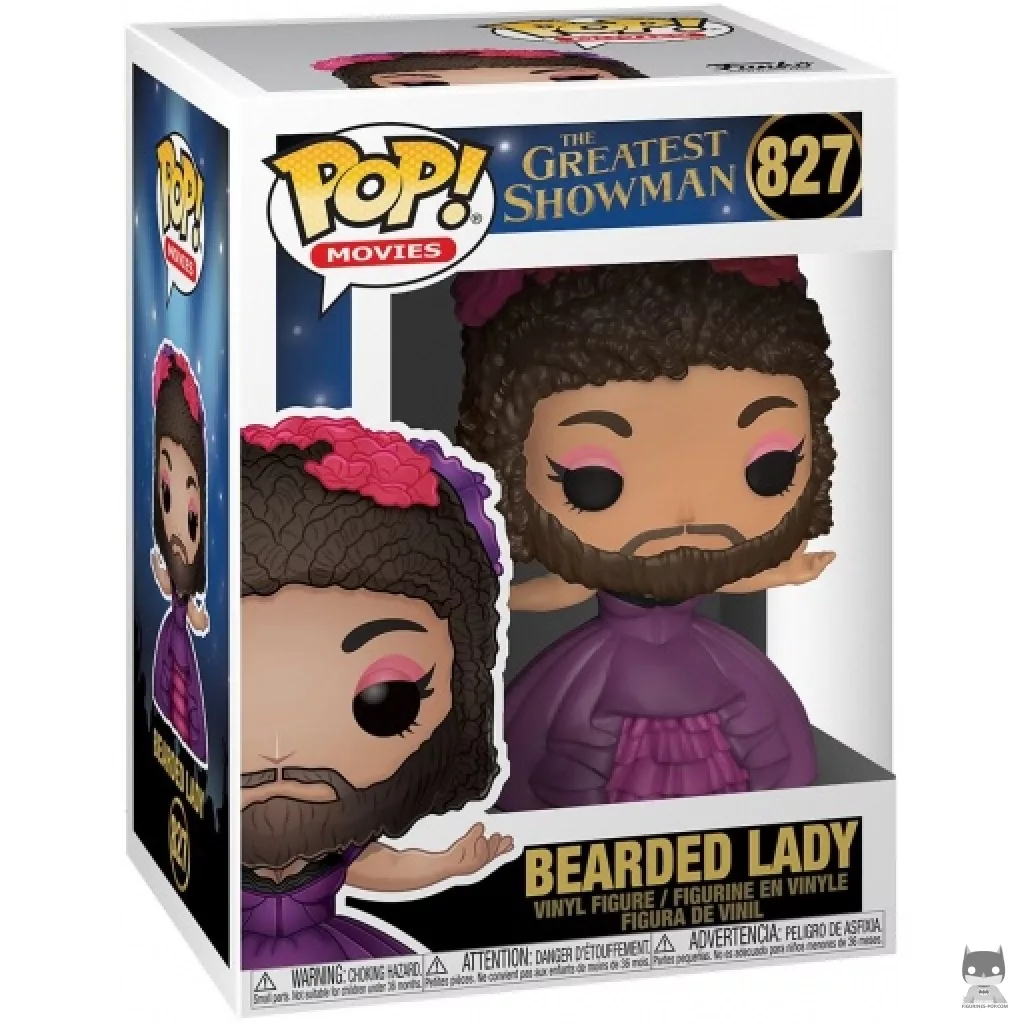 Bearded Lady Funko Pop! figure in its box