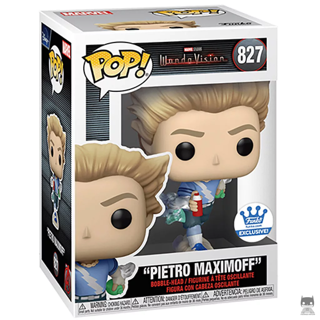 Pietro Maximoff Funko Pop! figure in its box