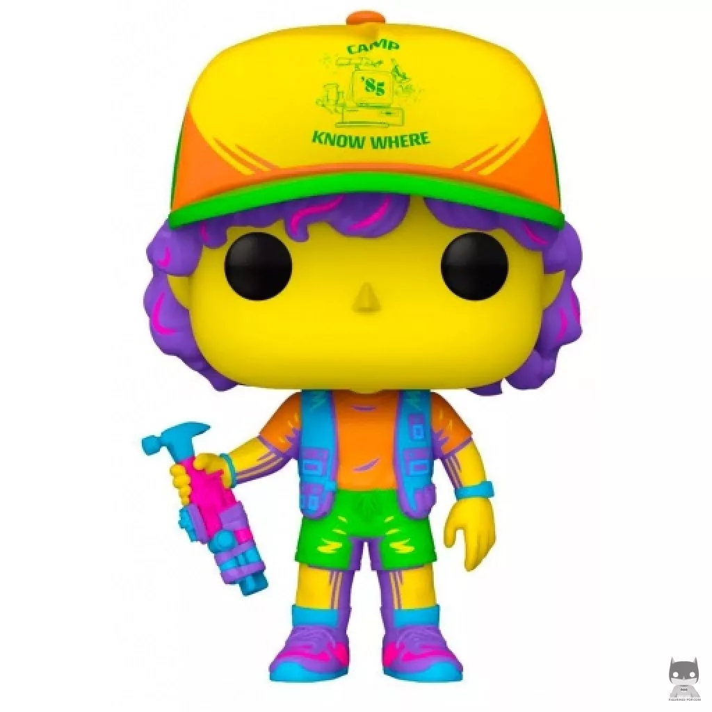 Dustin with vest (Blacklight) Funko Pop! figure (Stranger Things)