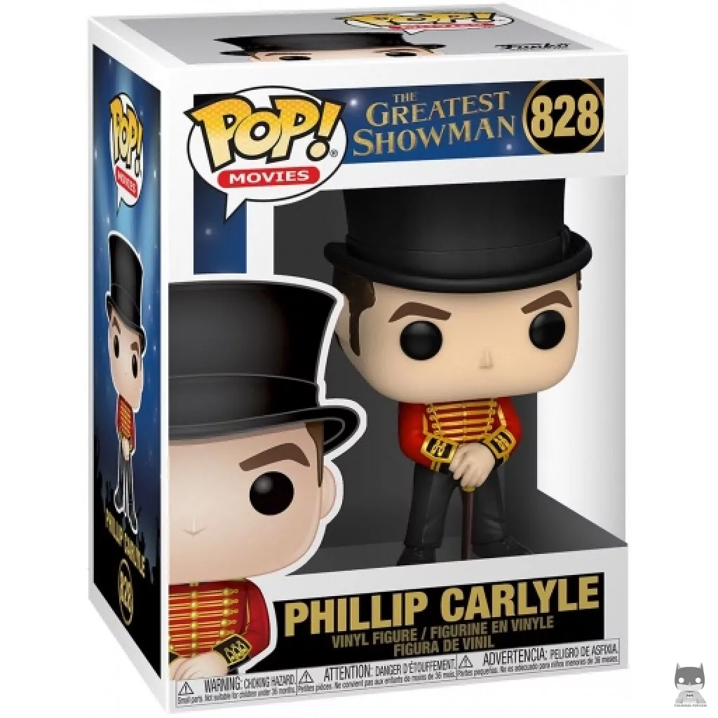 Phillip Carlyle Funko Pop! figure in its box