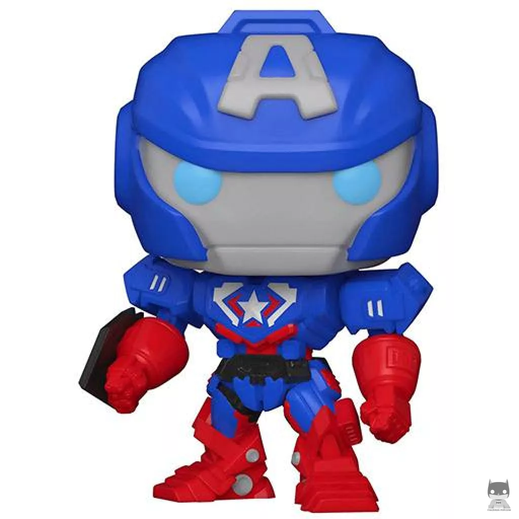 Captain America Funko Pop! figure (Avengers: Mech Strike)