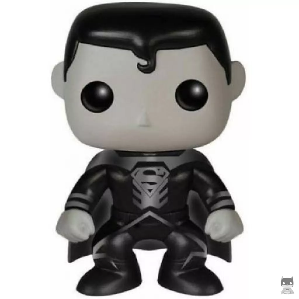 Blackest Night Superman (Black & White) Funko Pop! figure (DC Super Heroes)