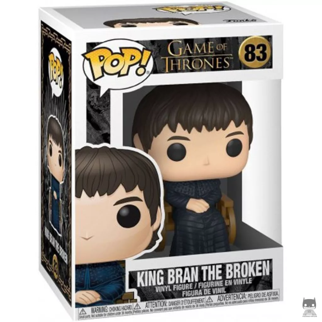 King Bran The Broken Funko Pop! figure in its box
