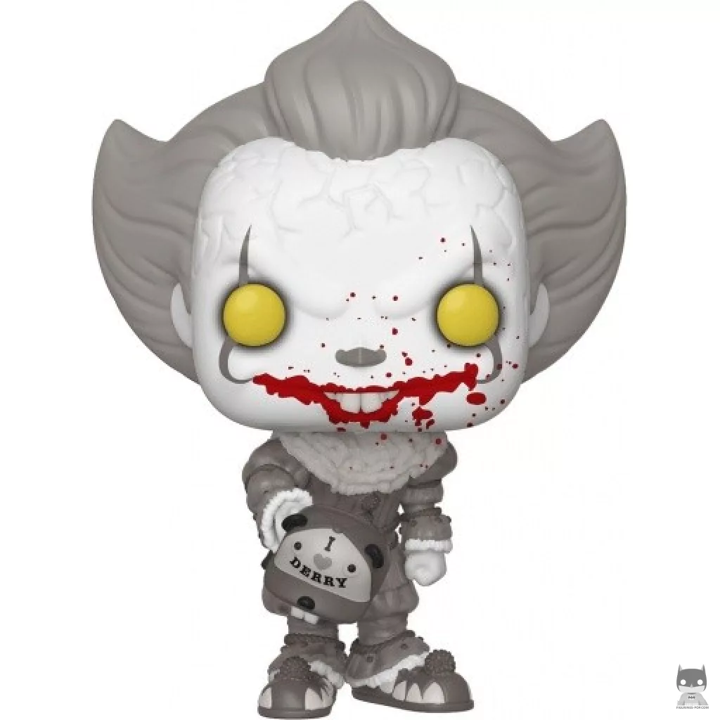 Pennywise with beaver hat (Black & White) Funko Pop! figure (IT: Chapter Two)