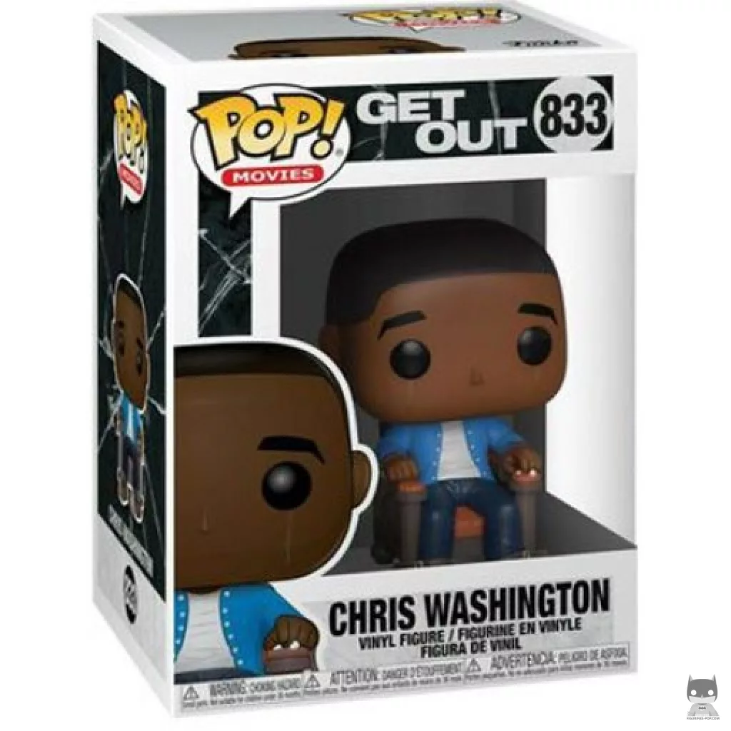 Chris Washington Funko Pop! figure in its box