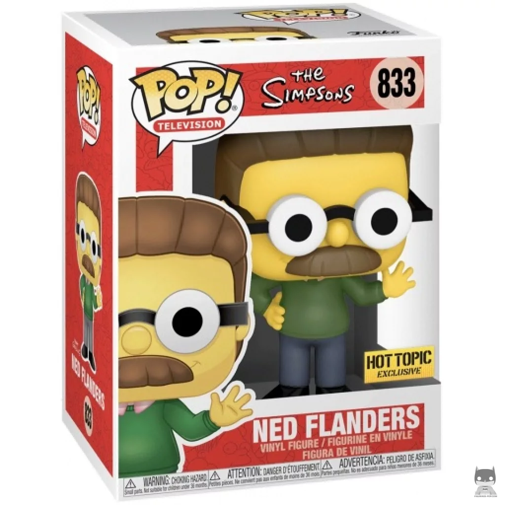 Ned Flanders Funko Pop! figure in its box