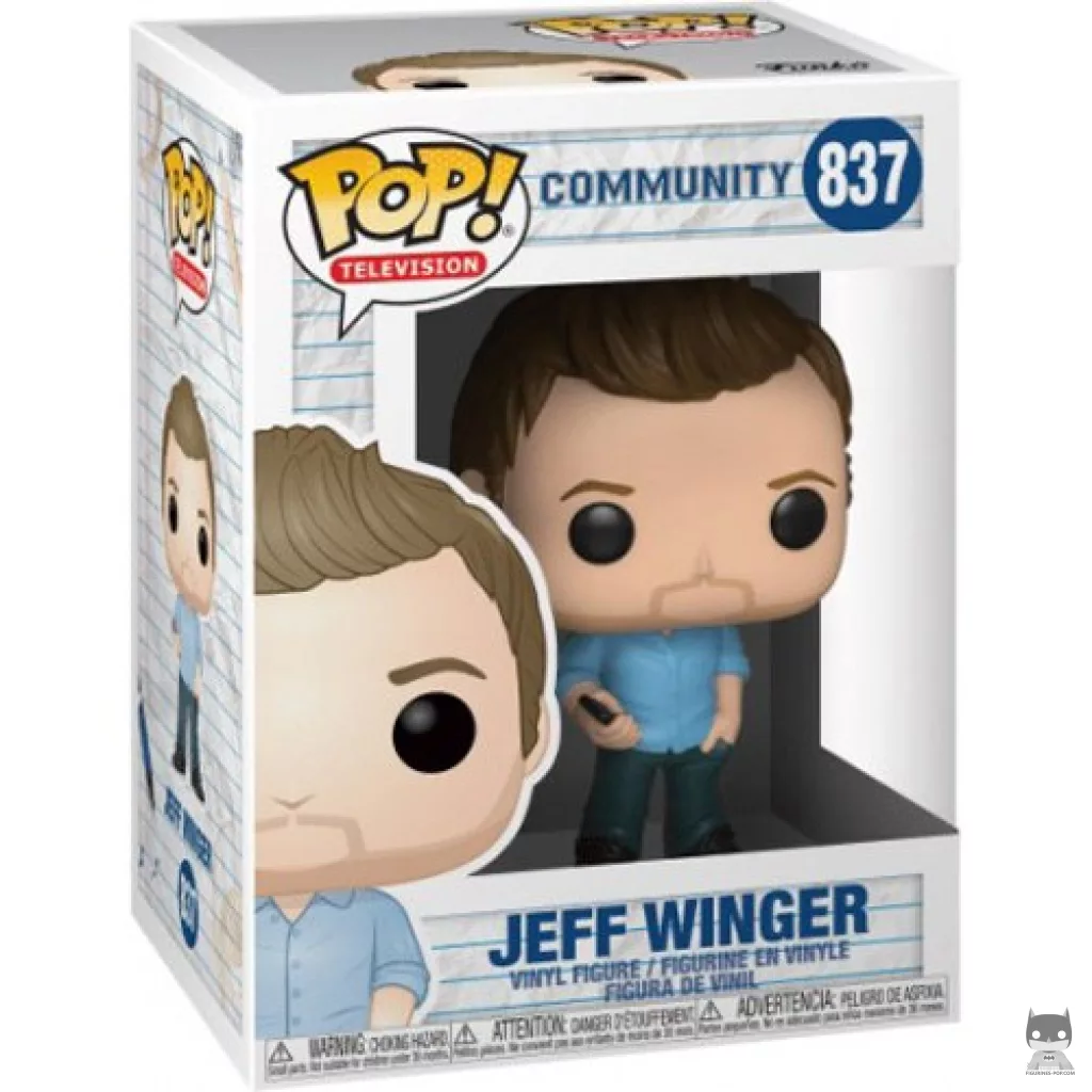 Jeff Winger Funko Pop! figure in its box