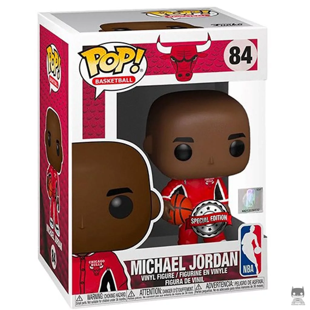 Michael Jordan Funko Pop! figure in its box