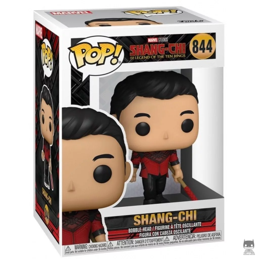 Shang-Chi Funko Pop! figure in its box