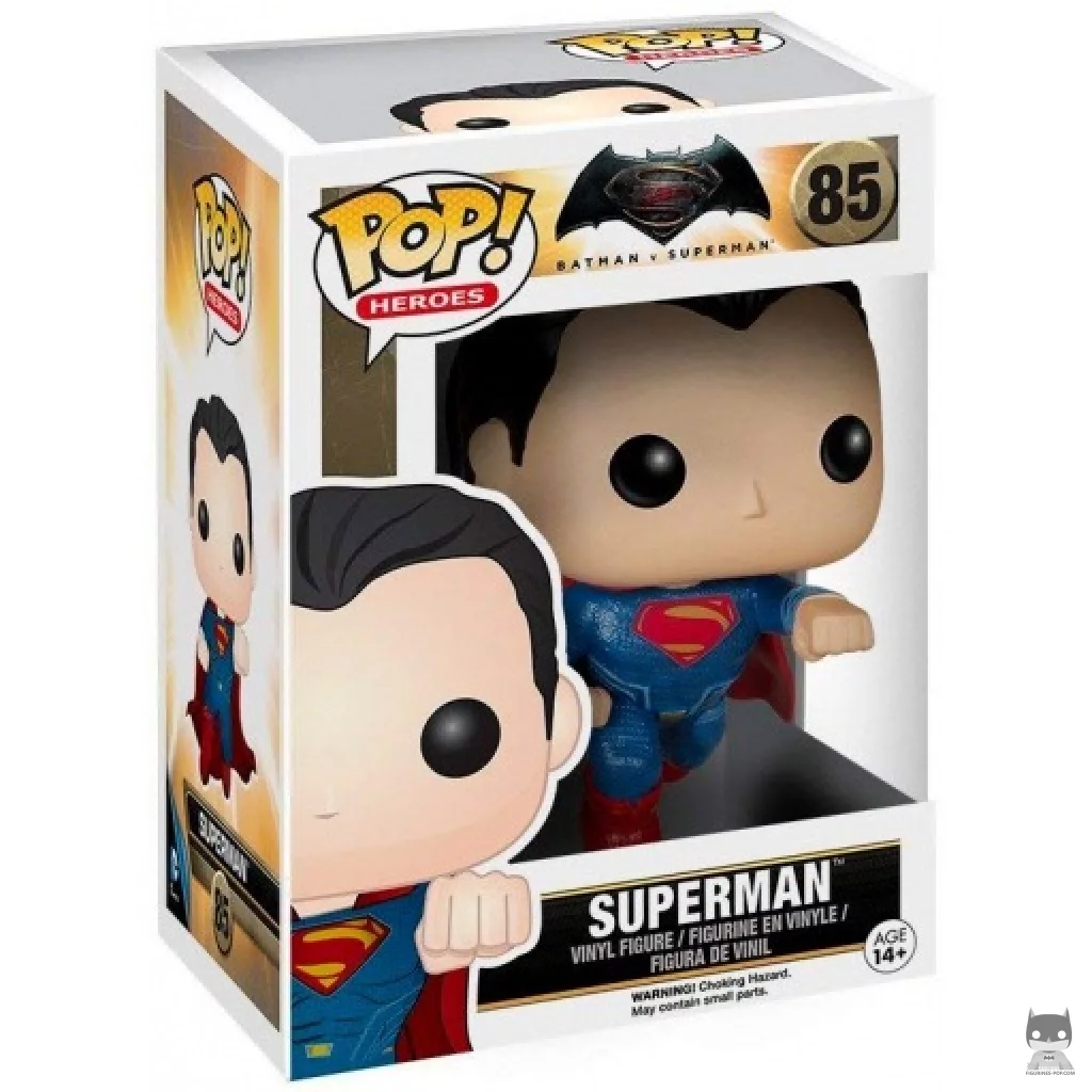 Superman Funko Pop! figure in its box