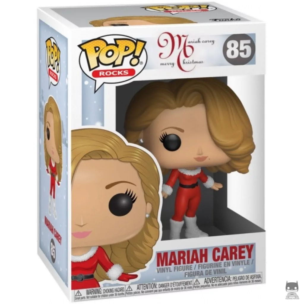 Mariah Carey Christmas Funko Pop! figure in its box