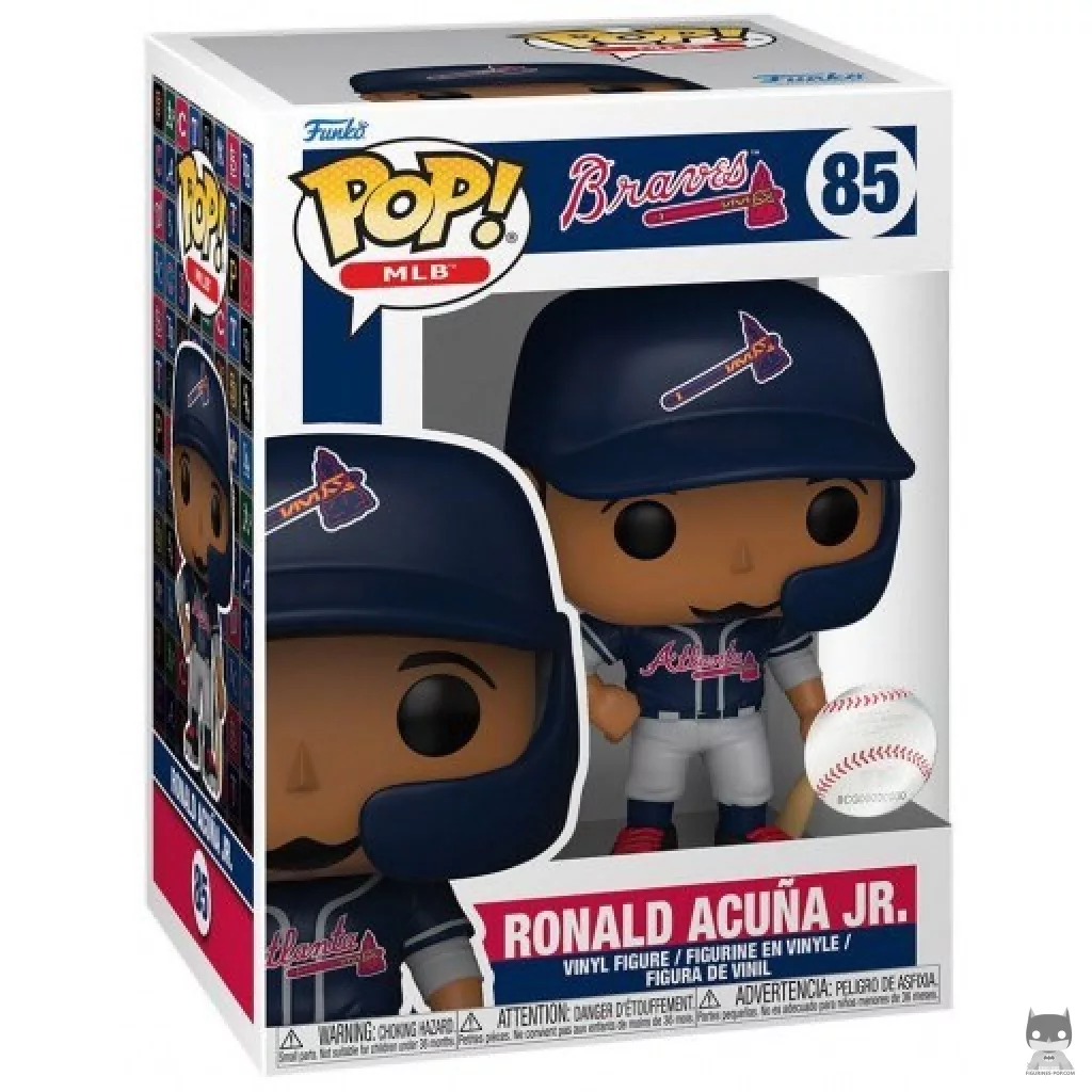 Ronald Acuna Jr. Funko Pop! figure in its box