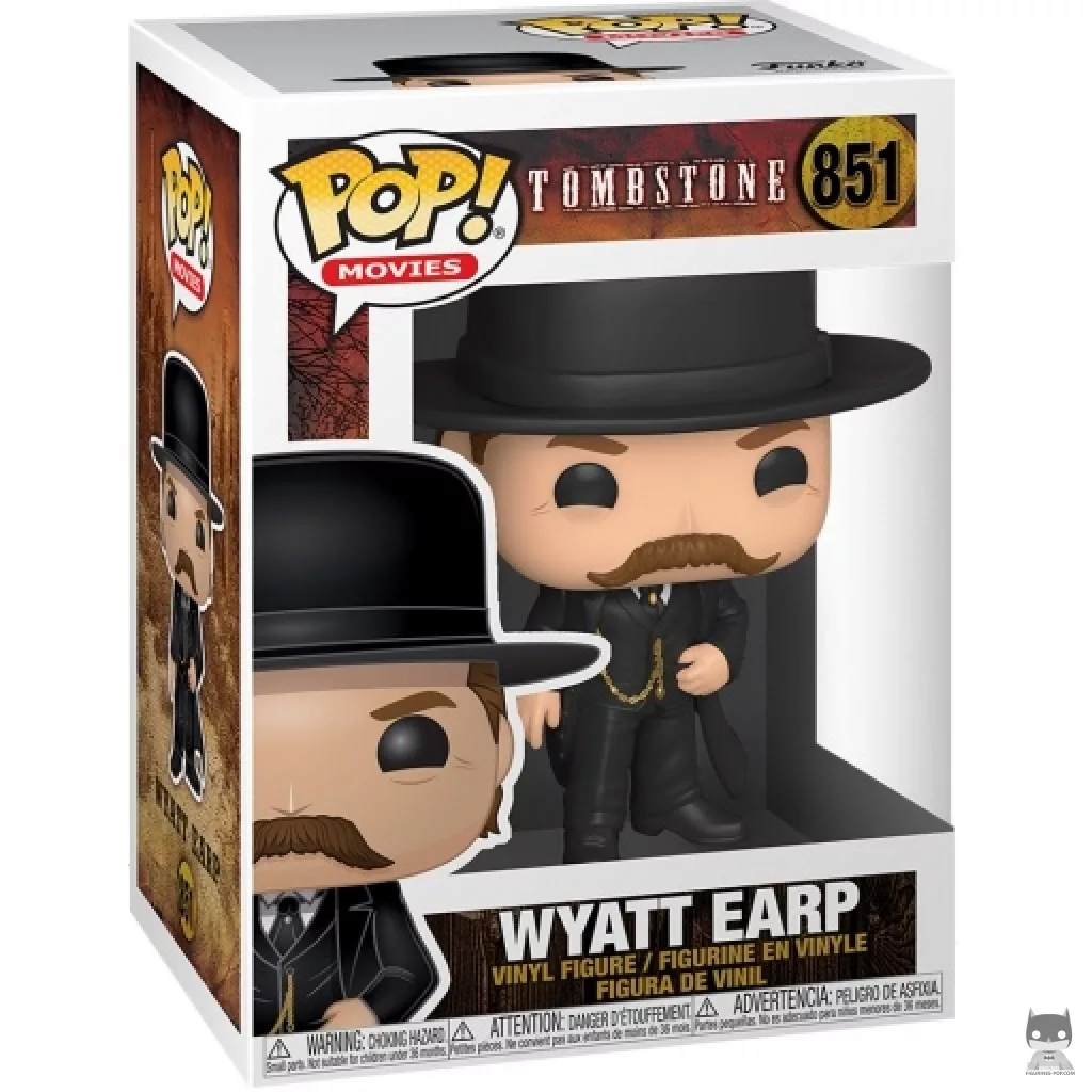 Wyatt Earp Funko Pop! figure in its box