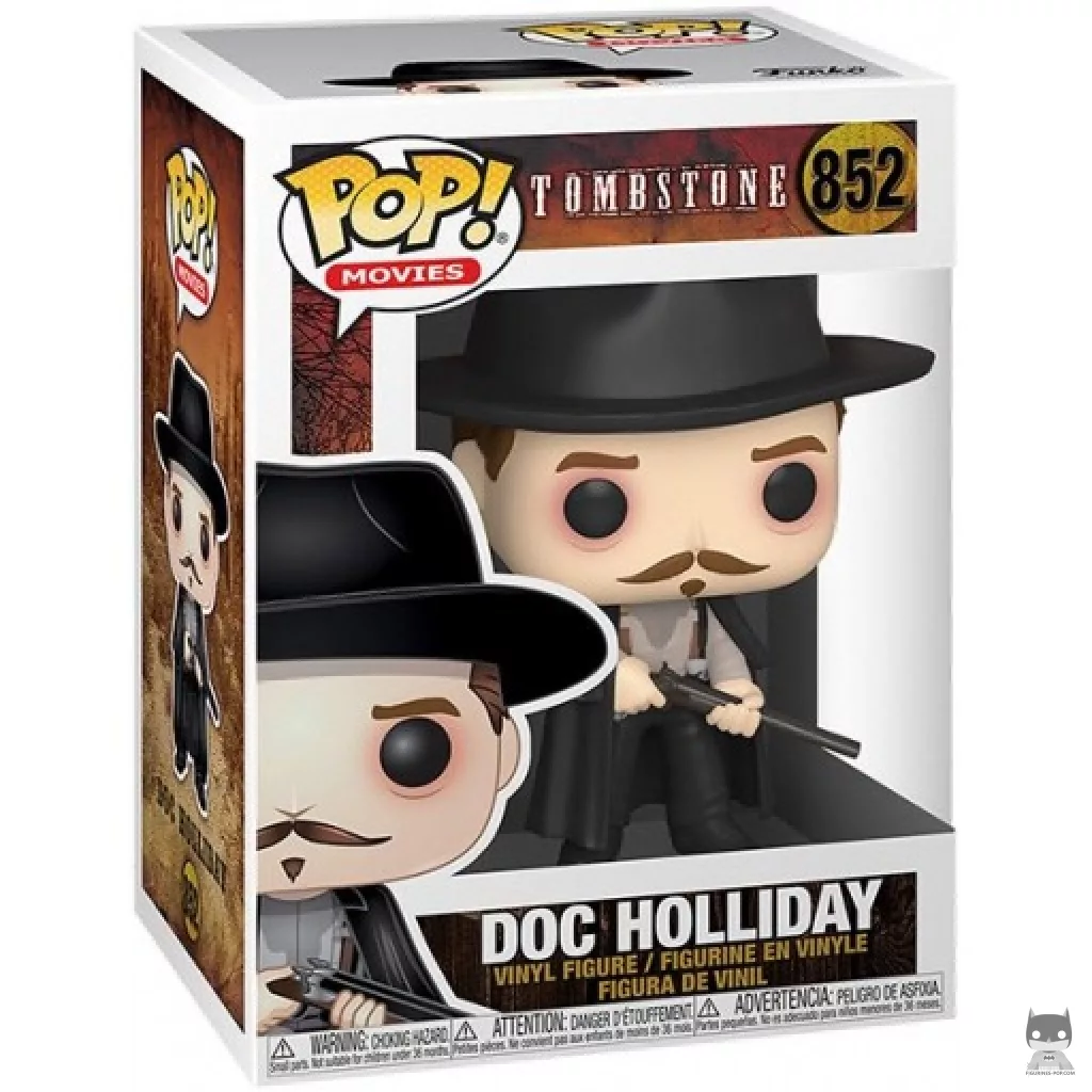 Doc Holliday Funko Pop! figure in its box