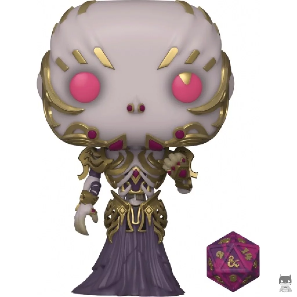 Vecna with D20 (Metallic) Funko Pop! figure (Dungeons & Dragons)