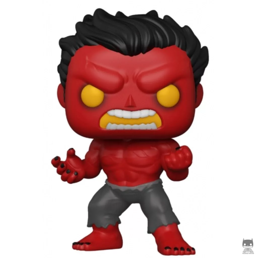 Red Hulk Funko Pop! figure (Marvel Comics)