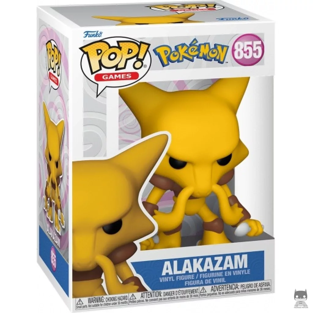 Alakazam Funko Pop! figure in its box