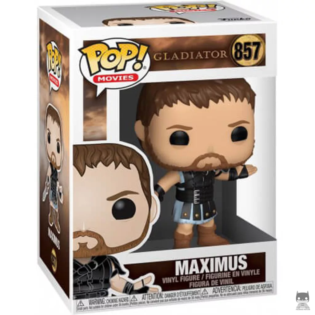 Maximus Funko Pop! figure in its box
