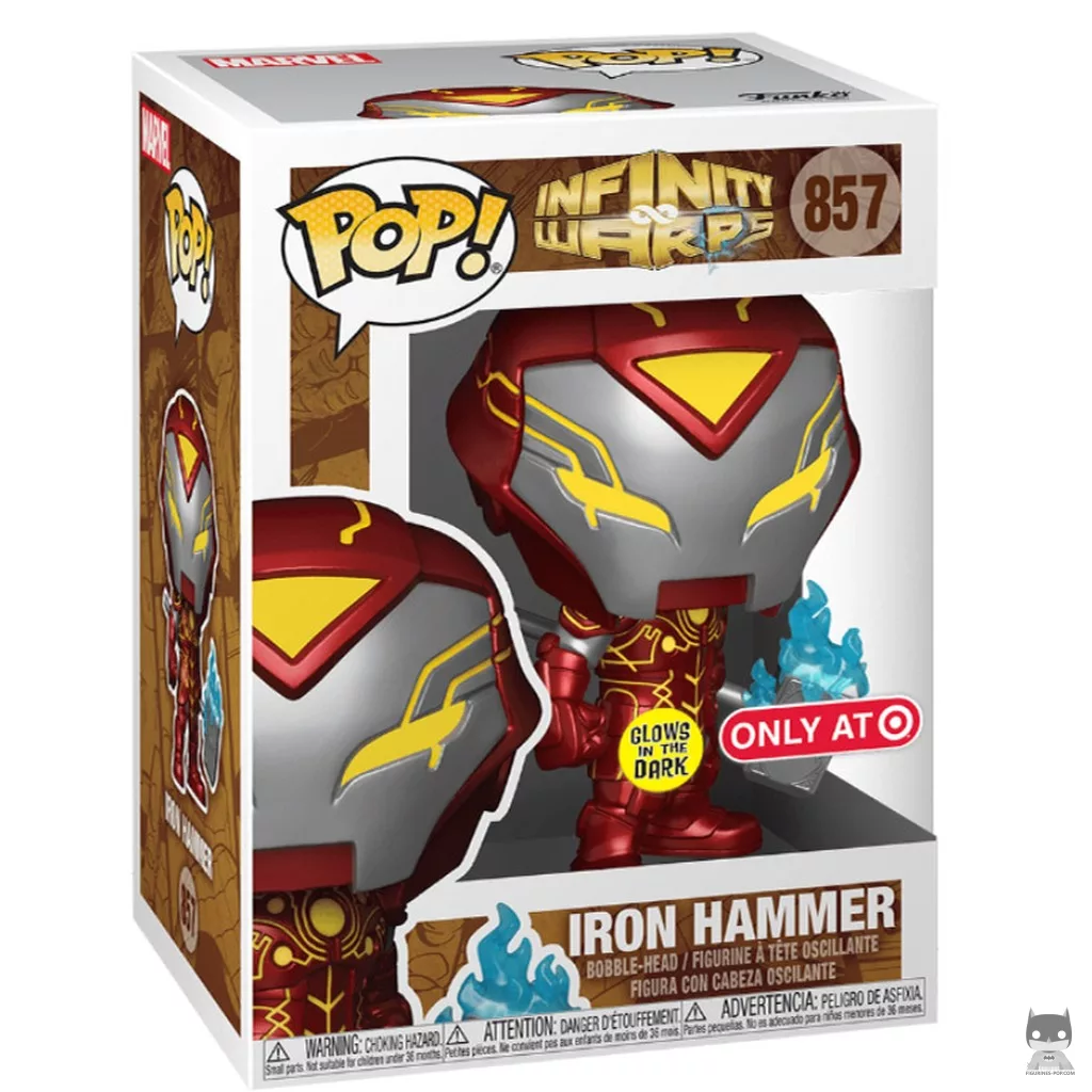 Iron Hammer Funko Pop! figure in its box