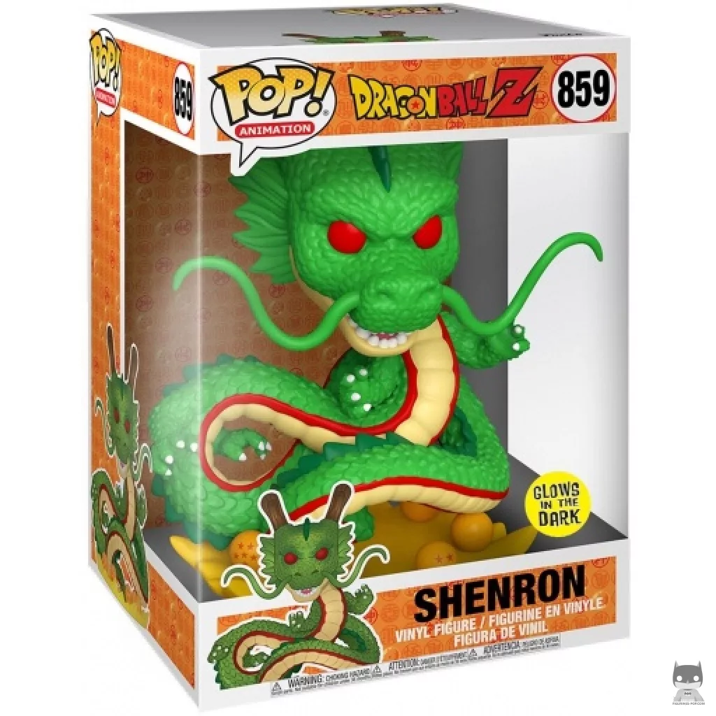 Shenron (Supersized & Glow in the Dark) Funko Pop! figure in its box