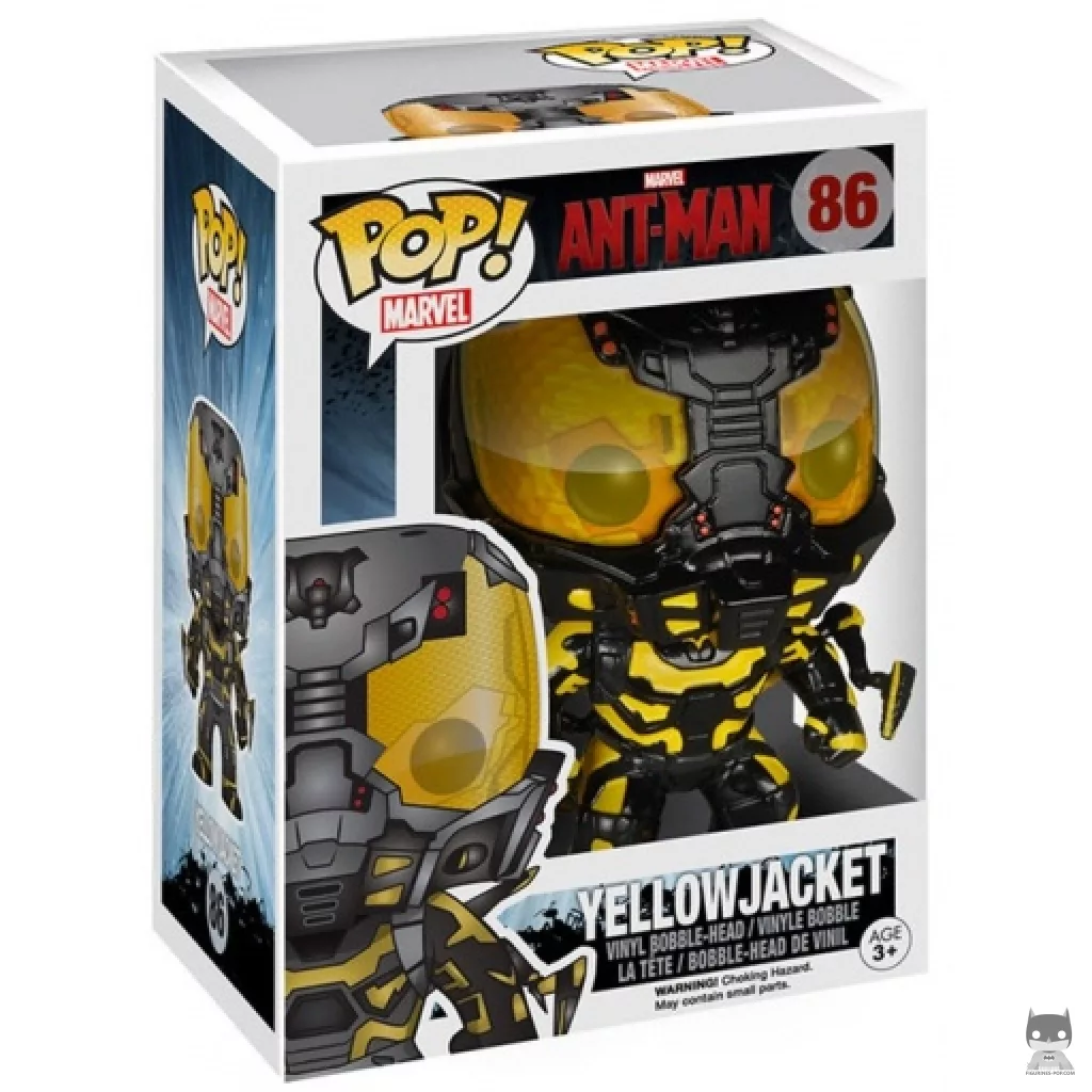 Yellowjacket Funko Pop! figure in its box
