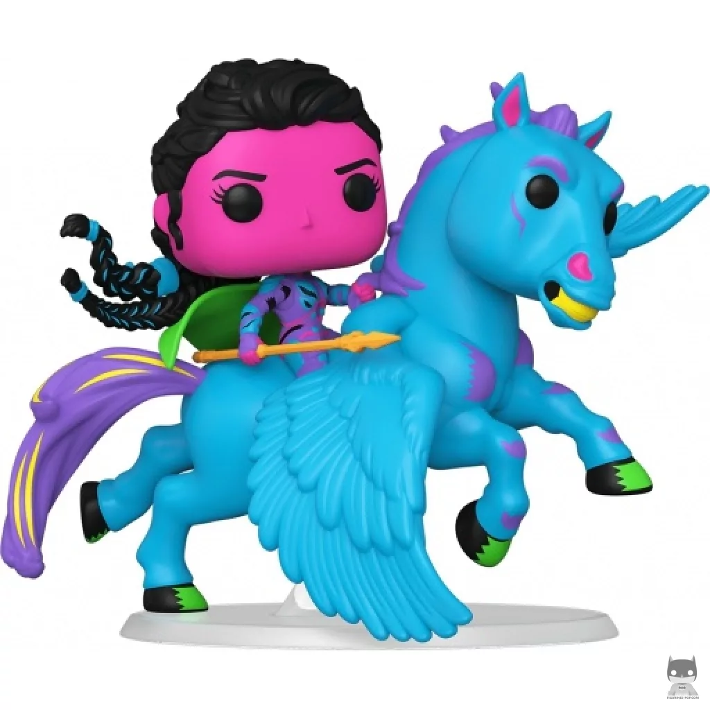 Valkyrie on Horse (Blacklight) Funko Pop! figure (Avengers: Endgame)
