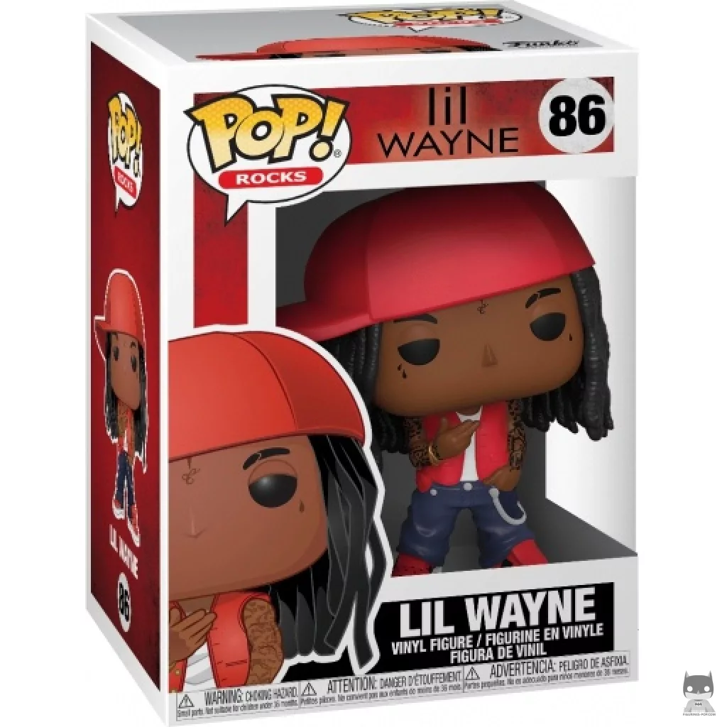 Lil Wayne Funko Pop! figure in its box