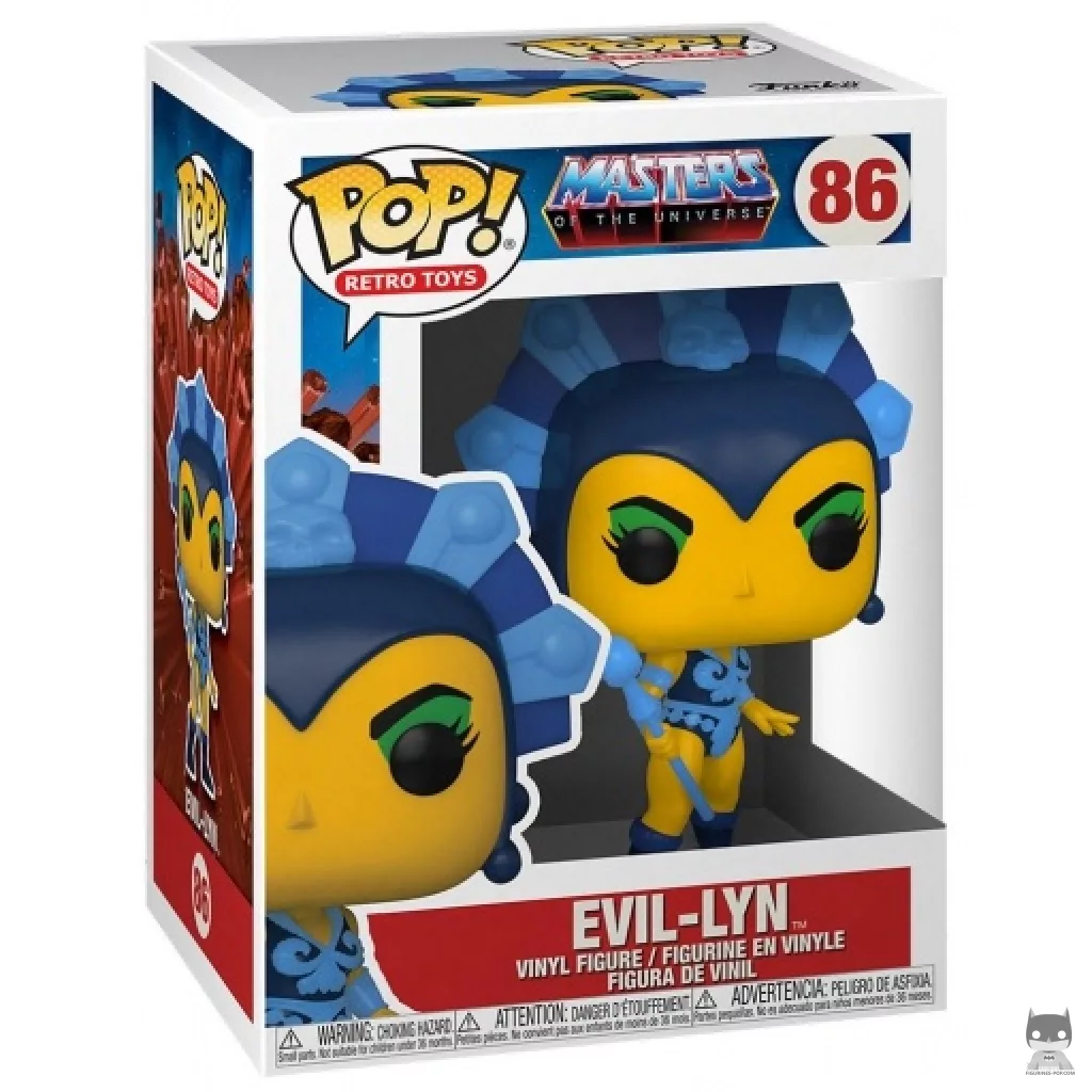 Evil-Lyn Funko Pop! figure in its box