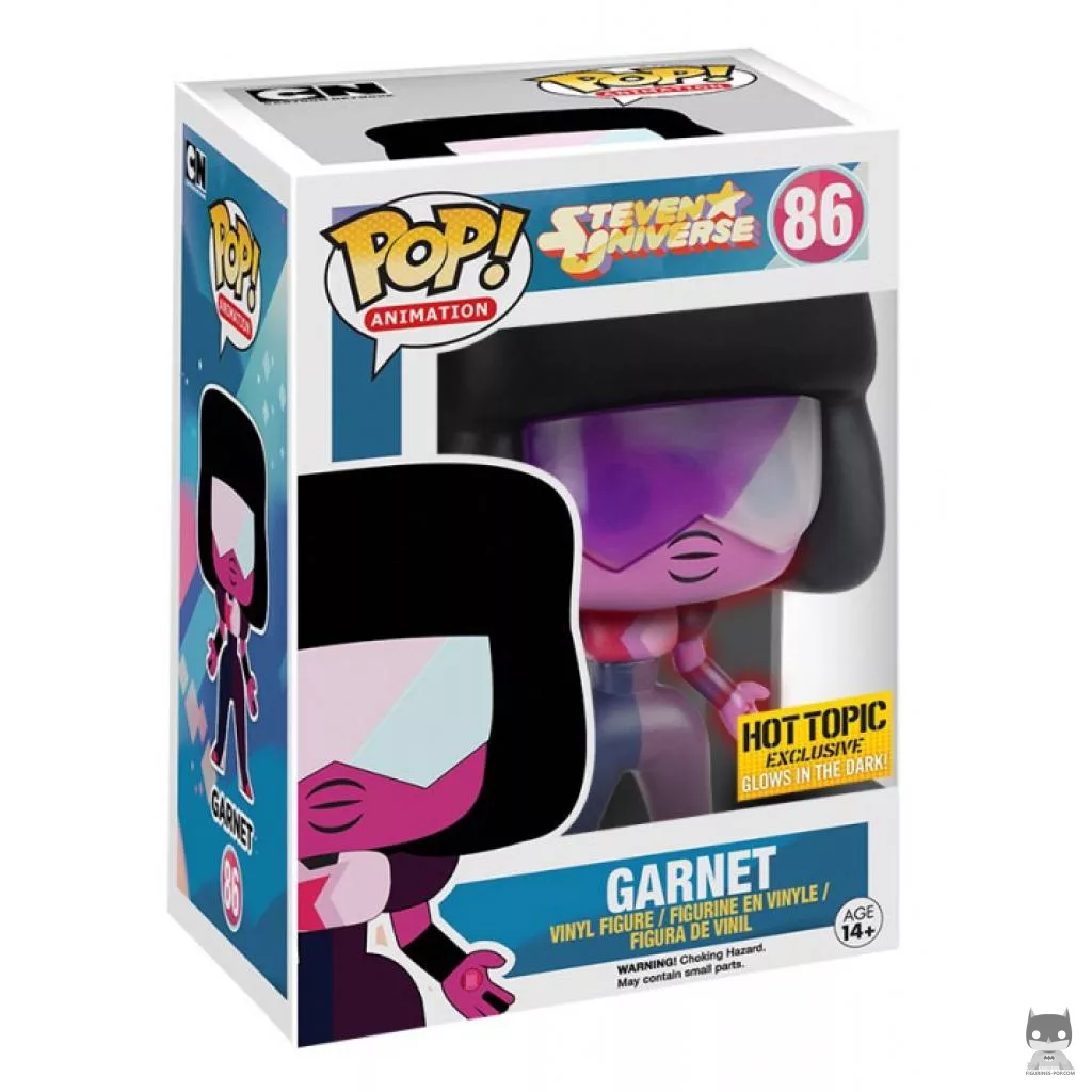 Garnet (Glow in the Dark) Funko Pop! figure in its box