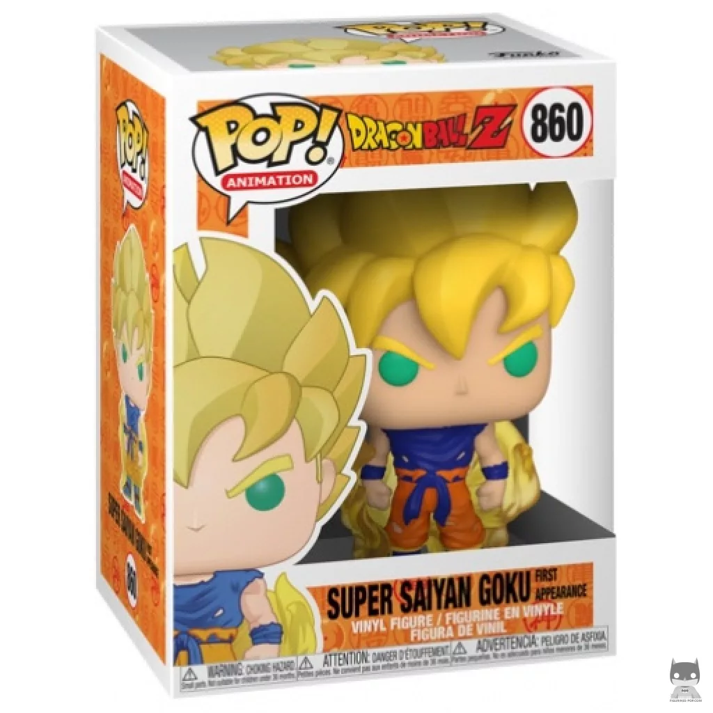Super Saiyan Goku First Appearance Funko Pop! figure in its box