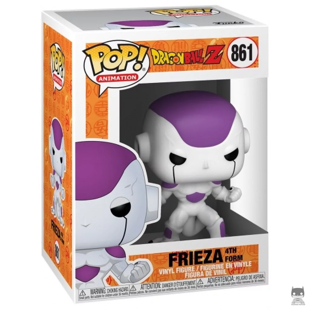 Frieza 4th Form Funko Pop! figure in its box