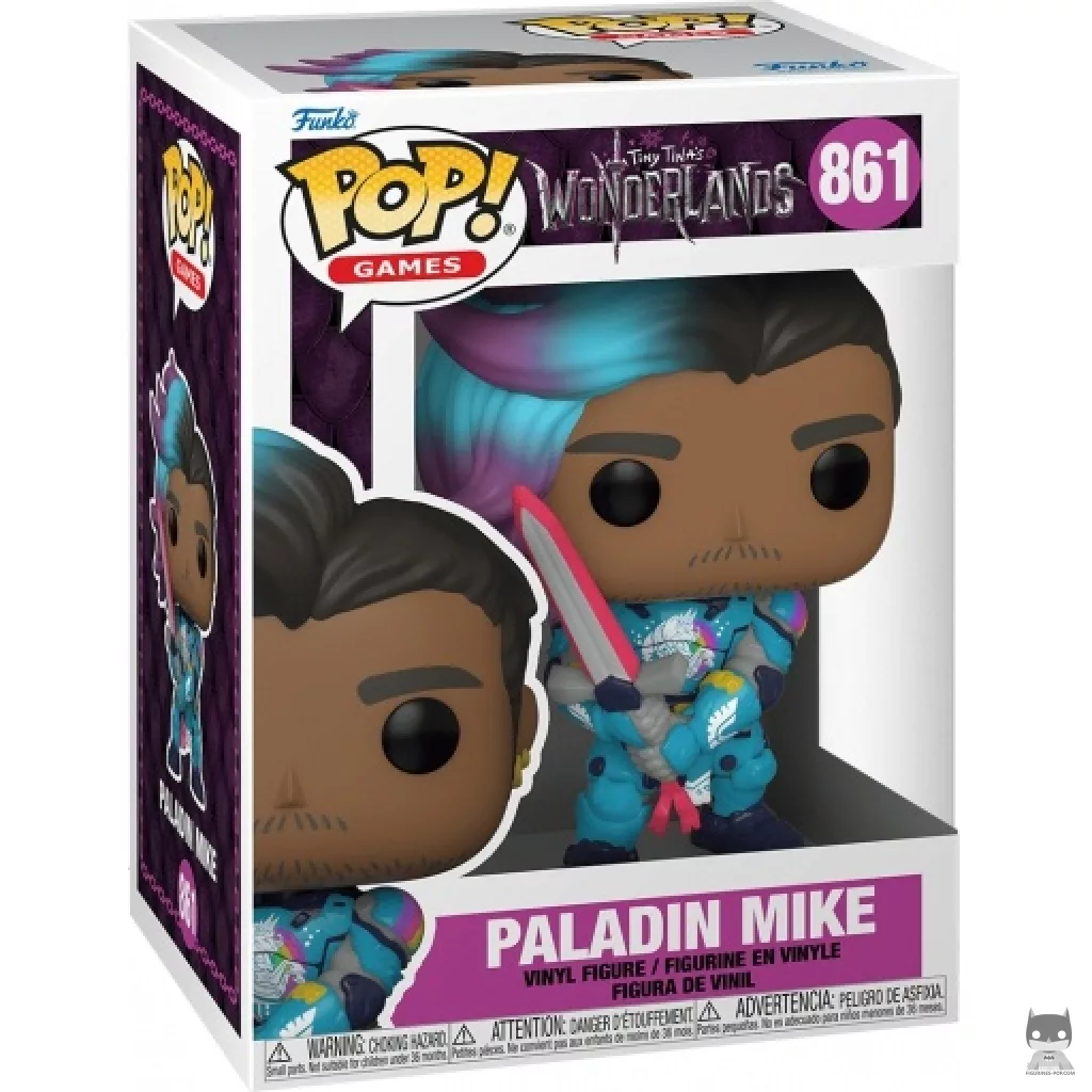 Paladin Mike Funko Pop! figure in its box
