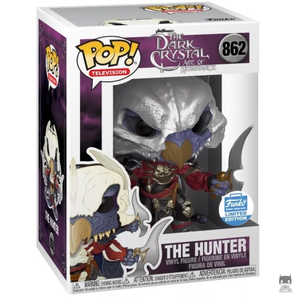 Hunter Skeksis (Silver Mask) Funko Pop! figure in its box