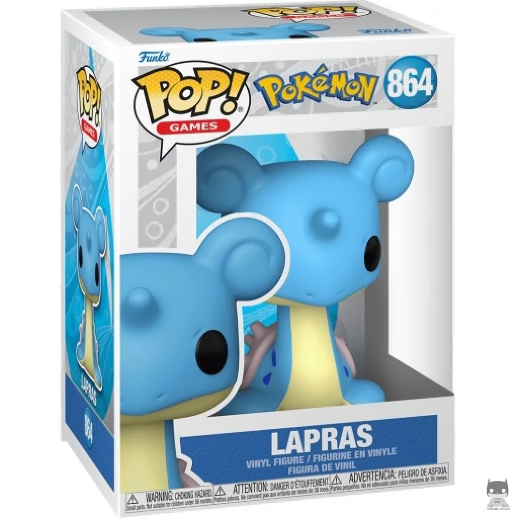 Lapras Funko Pop! figure in its box