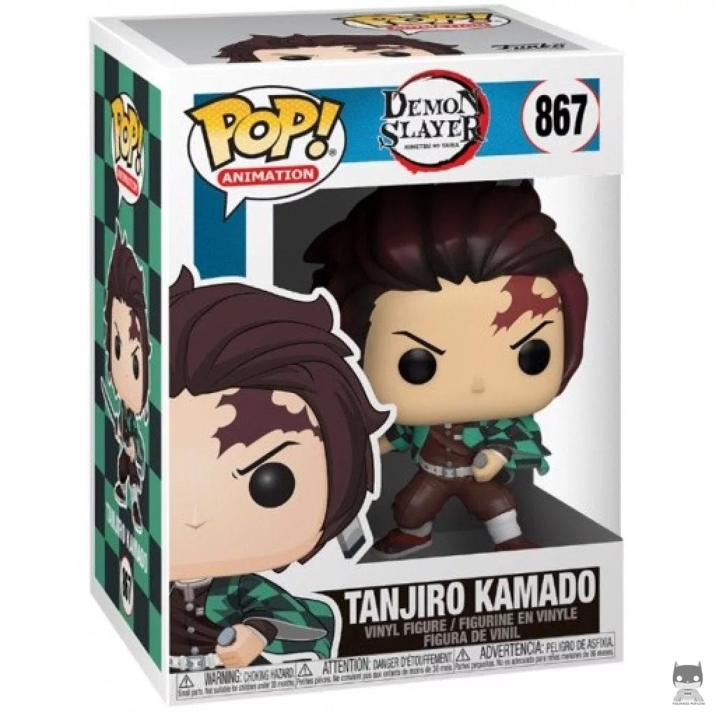 Tanjiro Kamado Funko Pop! figure in its box