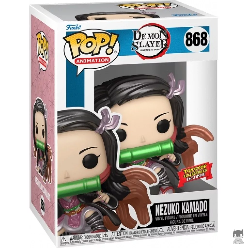 Nezuko Kamado (Metallic) Funko Pop! figure in its box