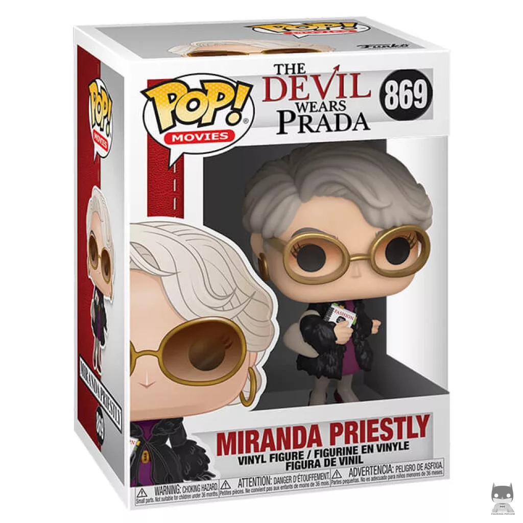 Miranda Priestly Funko Pop! figure in its box