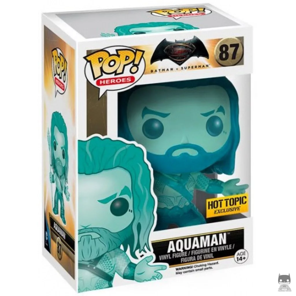 Aquaman (Ocean) Funko Pop! figure in its box