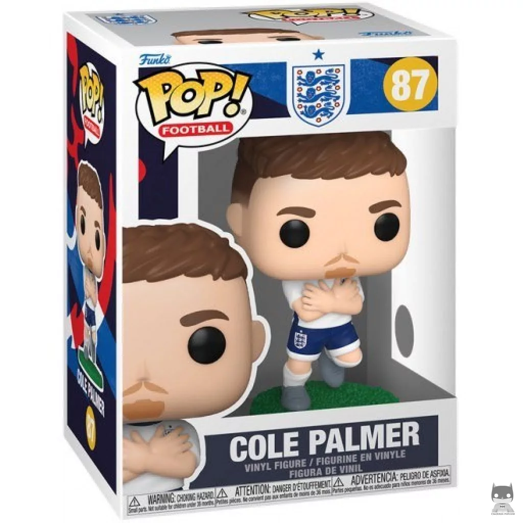 Cole Palmer (England) Funko Pop! figure in its box