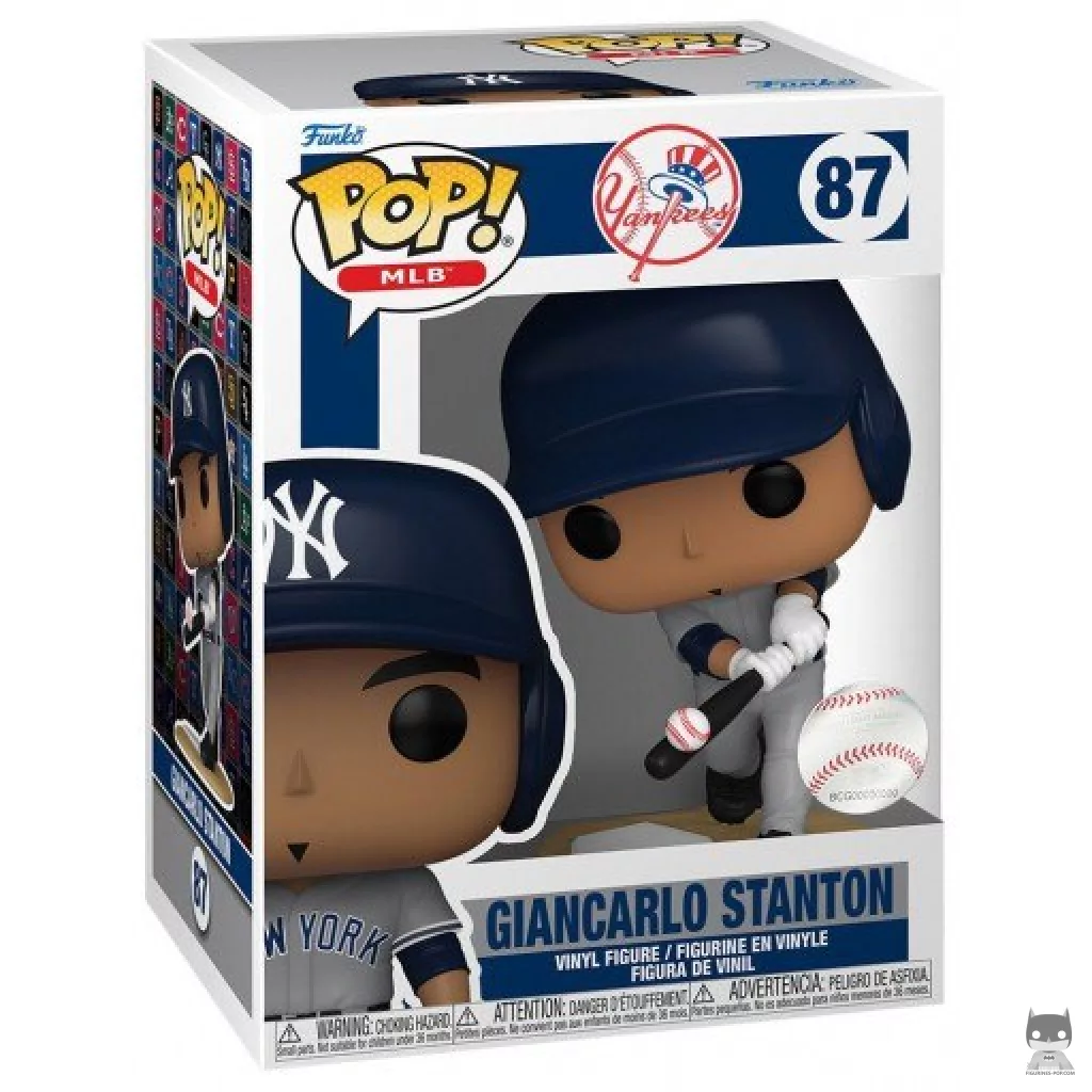 Giancarlo Stanton Funko Pop! figure in its box