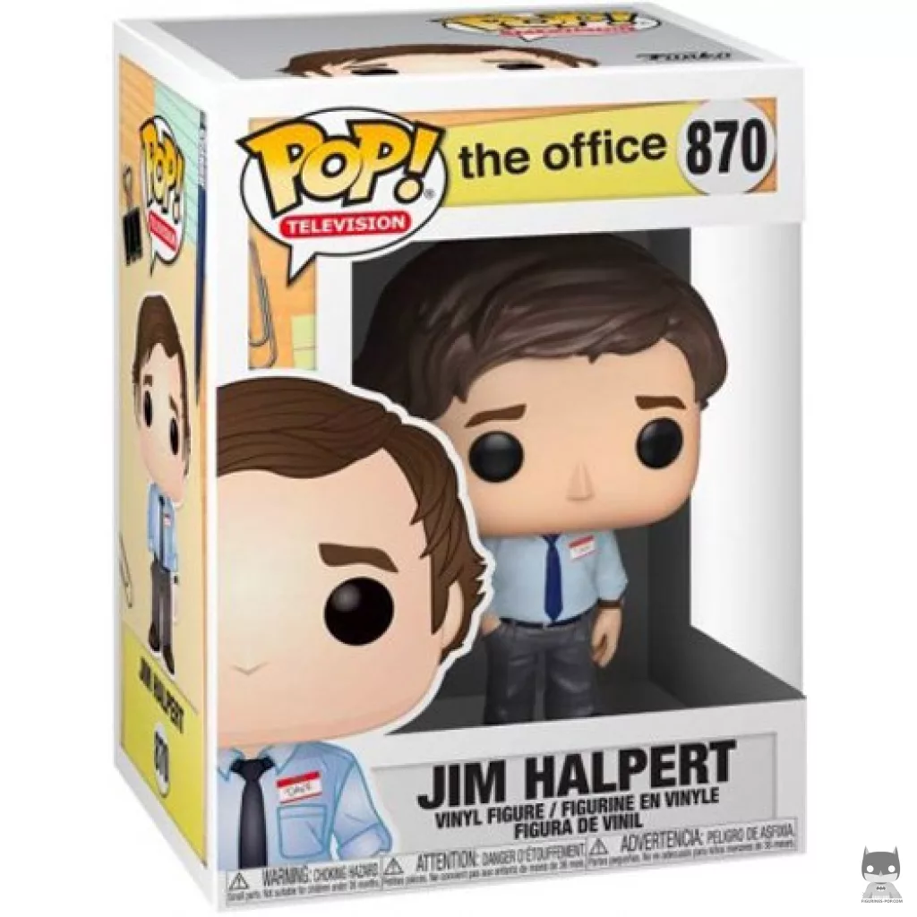Jim Halpert Funko Pop! figure in its box