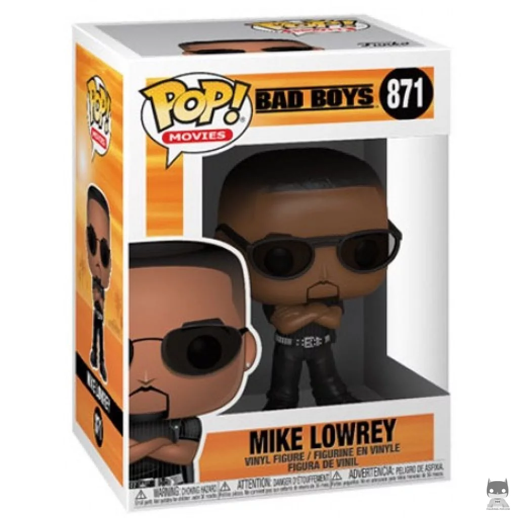 Mike Lowrey Funko Pop! figure in its box
