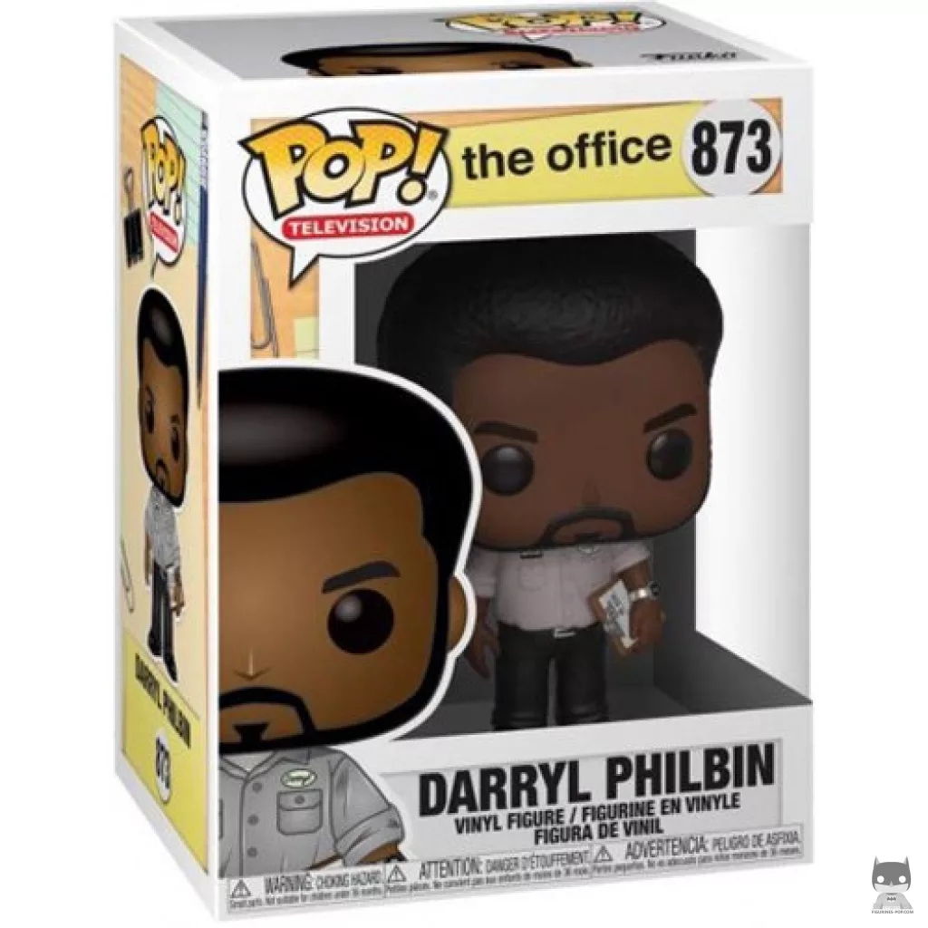 Darryl Philbin Funko Pop! figure in its box