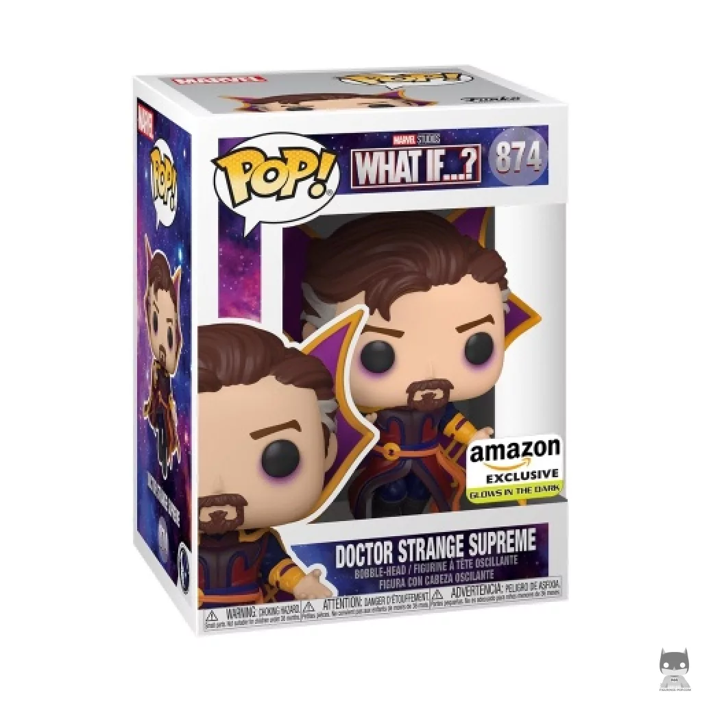Doctor Strange Supreme (Glow in Dark) Funko Pop! figure in its box