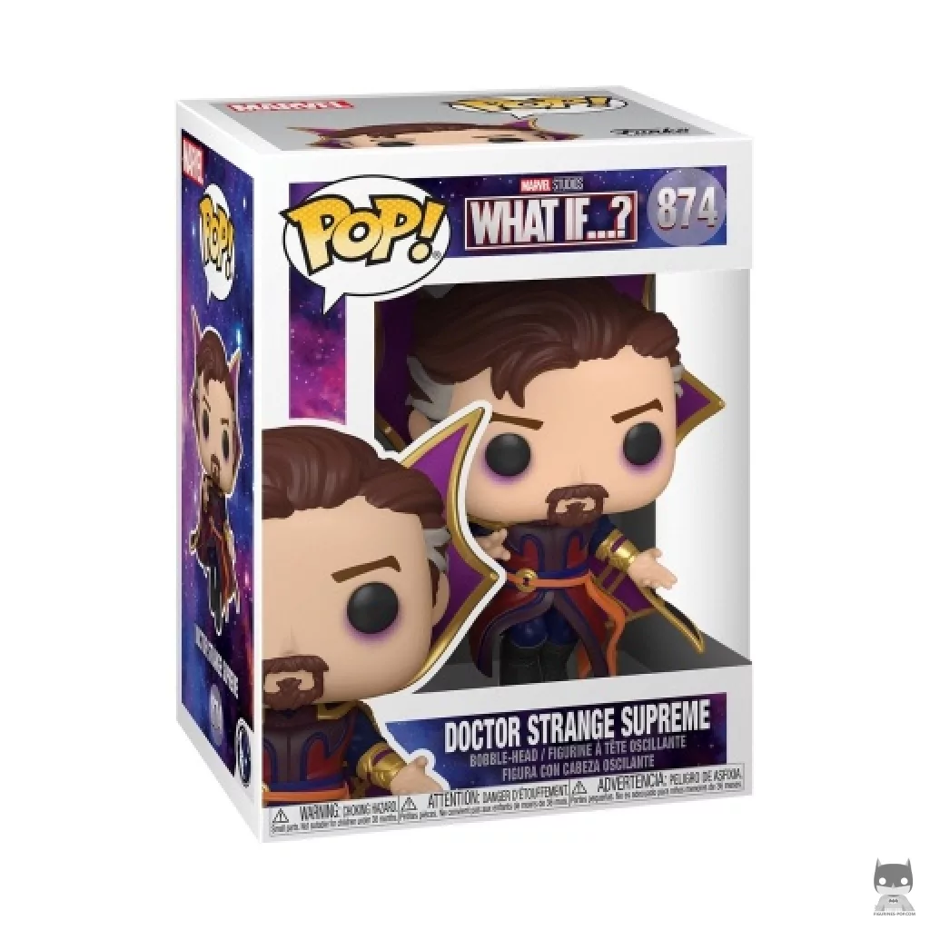 Doctor Strange Supreme Funko Pop! figure in its box