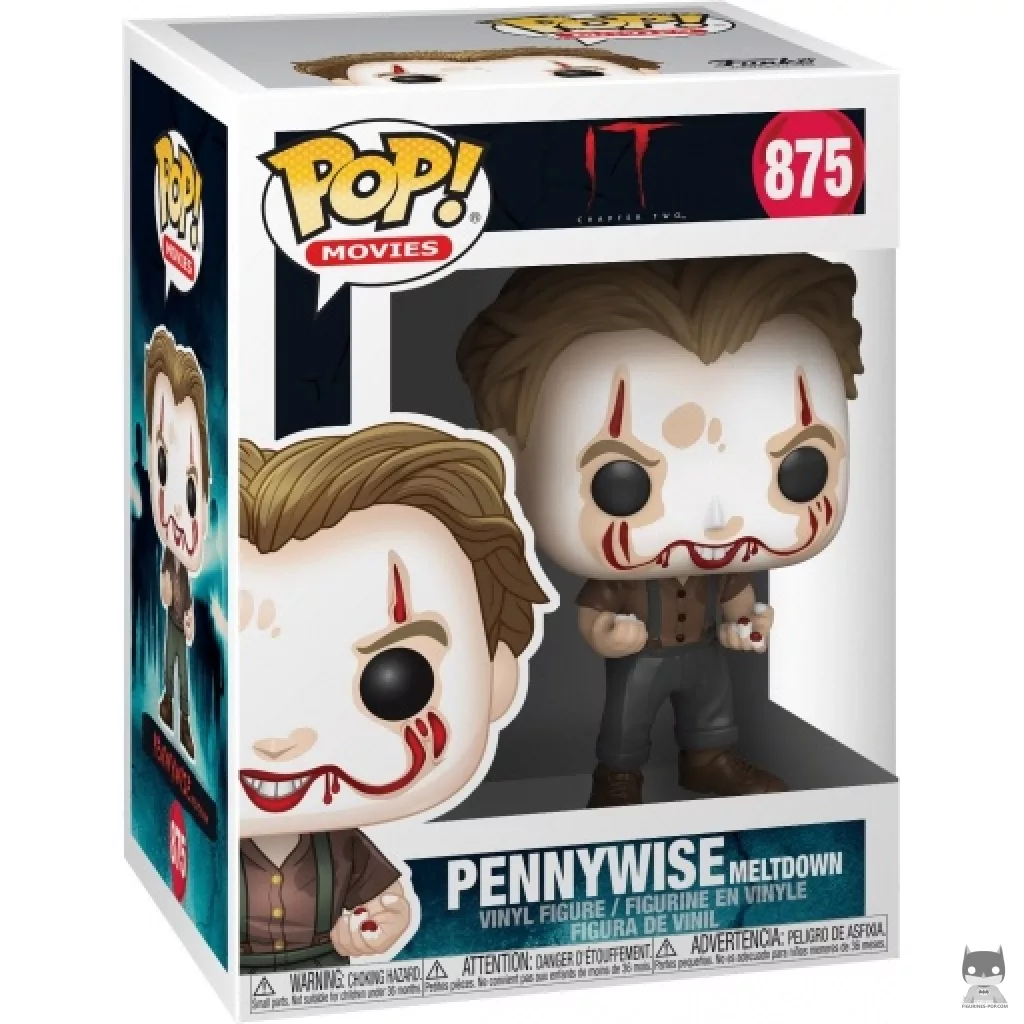 Pennywise meltdown Funko Pop! figure in its box